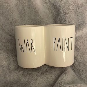 Rae Dunn make up brush holder